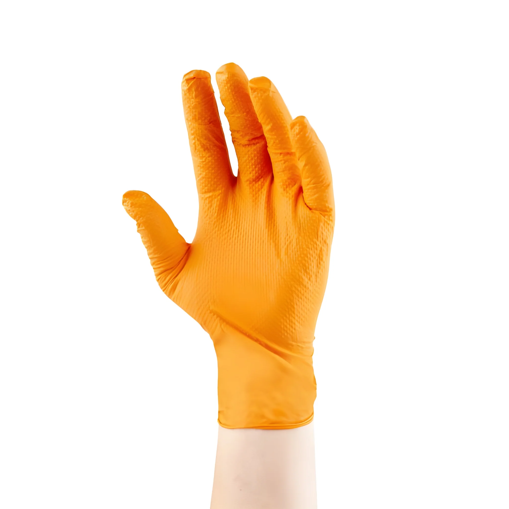 Stellar Deluxe Orange Diamond Grip Gloves, 2X Large - 1000/Case