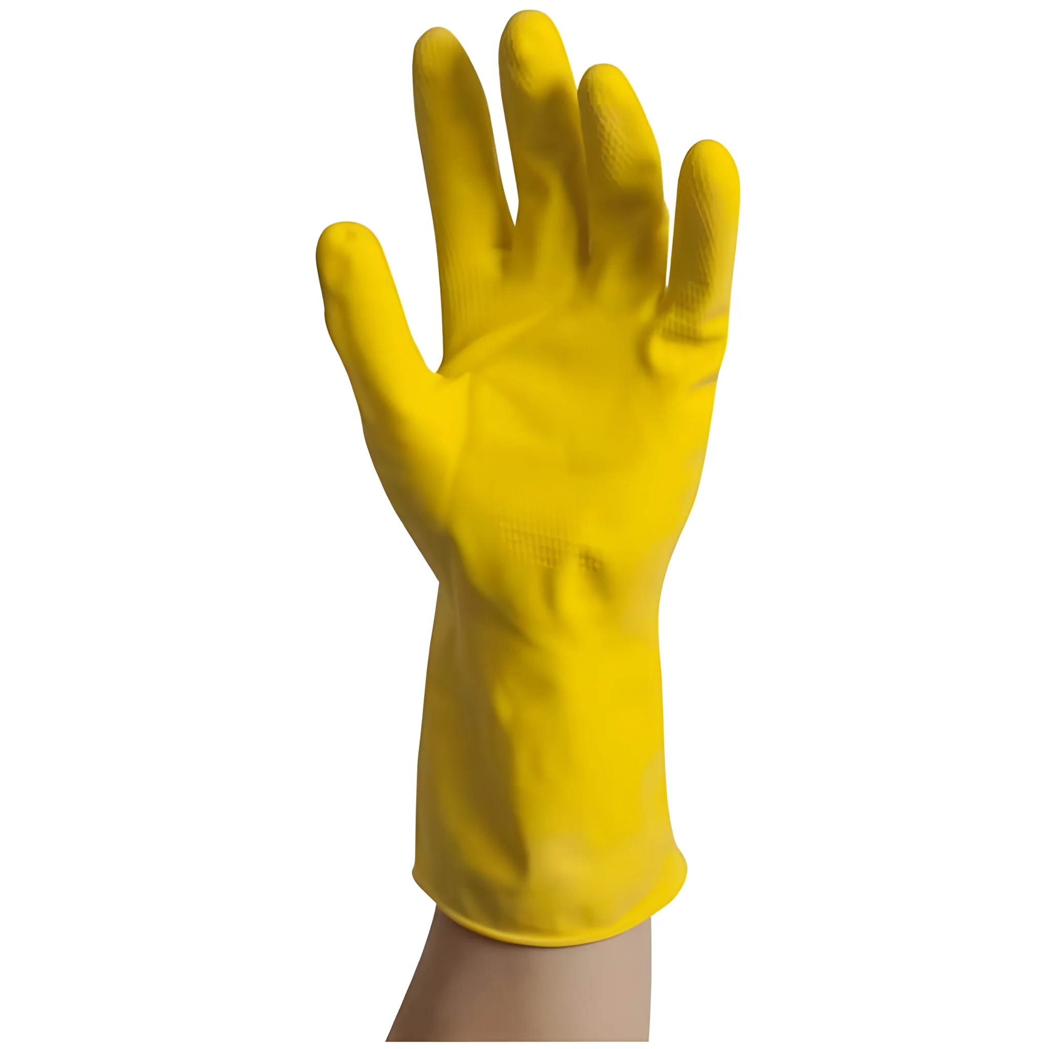 Stellar Latex Gloves, Yellow, Sz 07 (Small)- 12 Pr/Bag