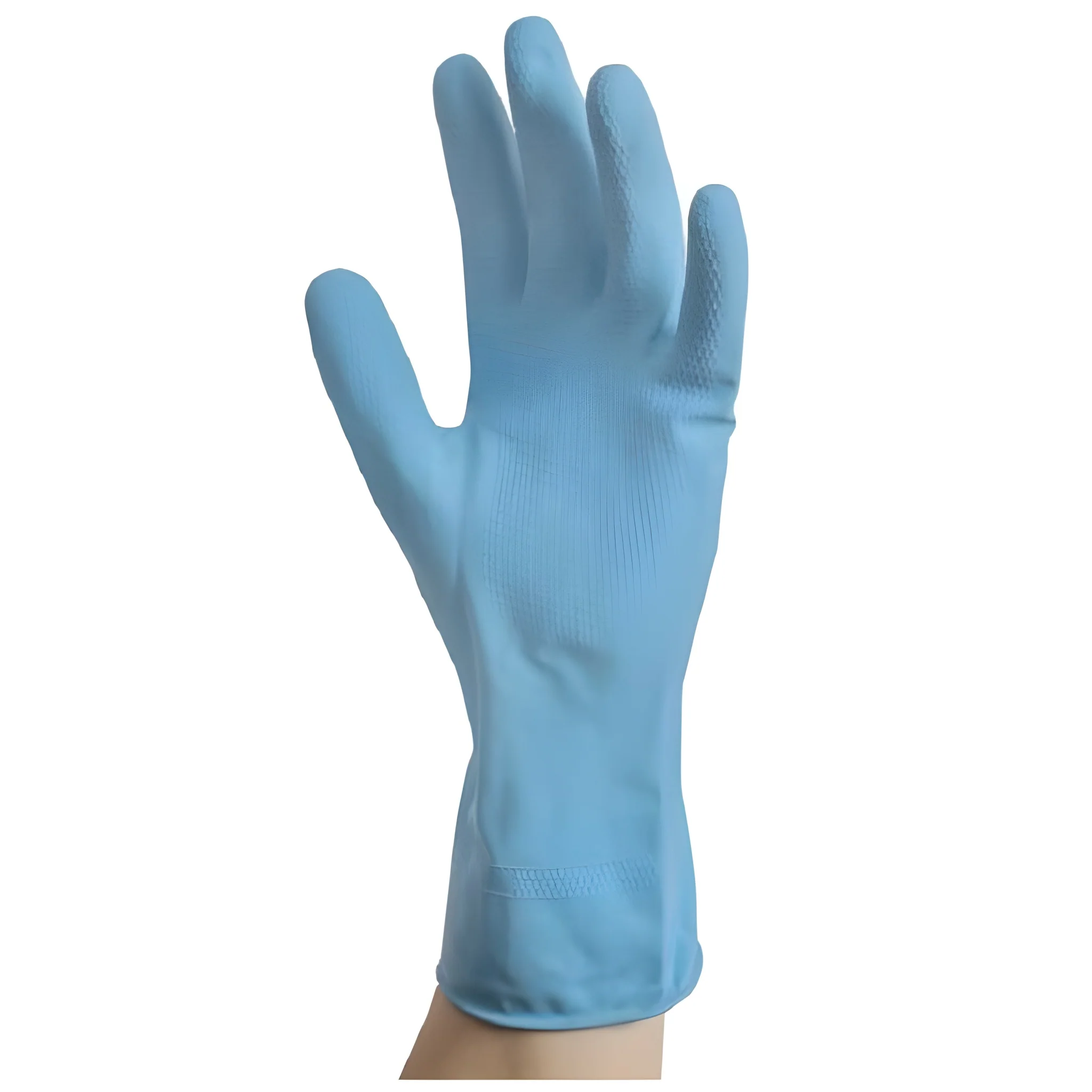 Stellar Latex Gloves, Blue, Sz 09 (Large)- 12 Pr/Bag