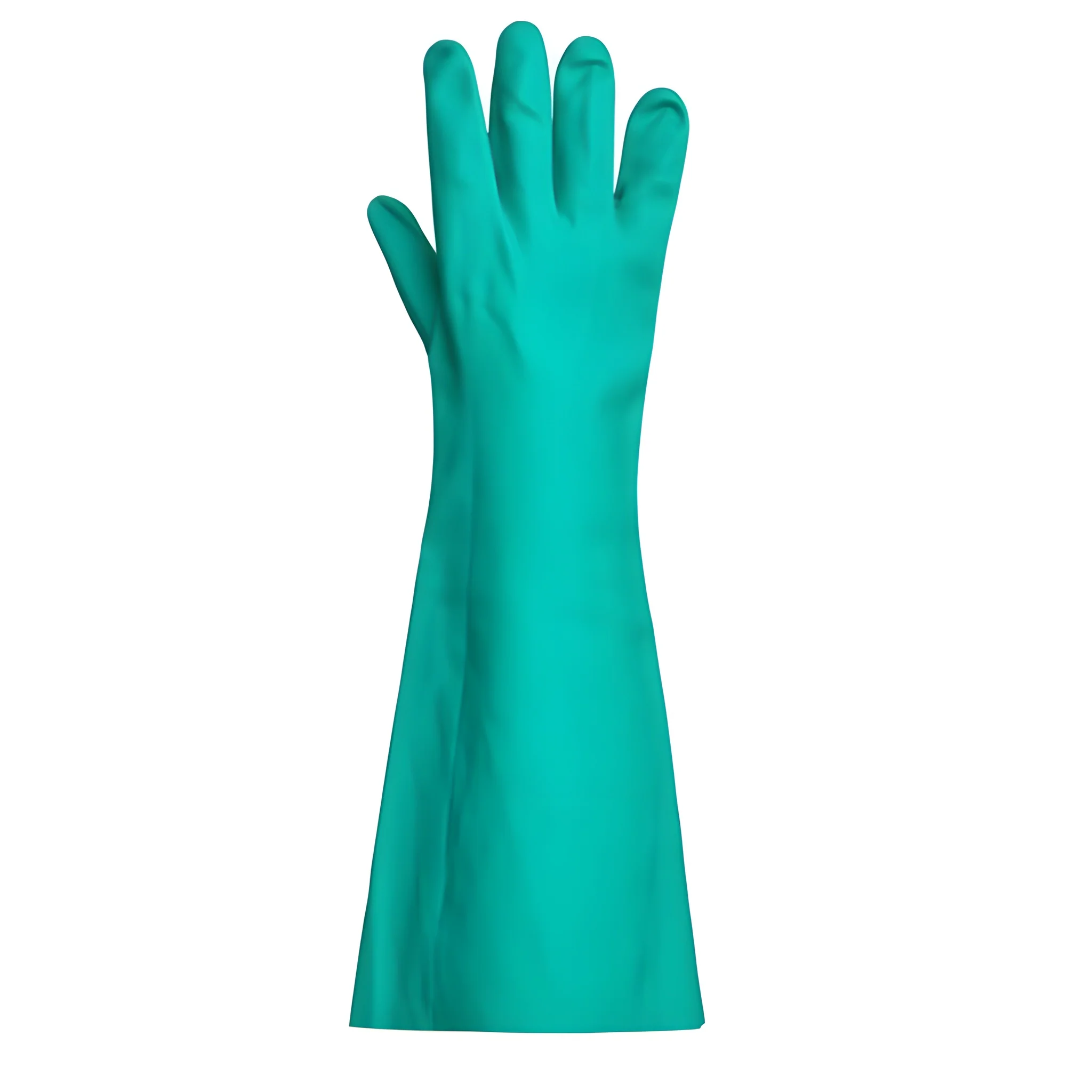 Nitrile Gloves, Unlined, 22 mil, 18" Sz 09 (Large)- 12 Pr / Bg