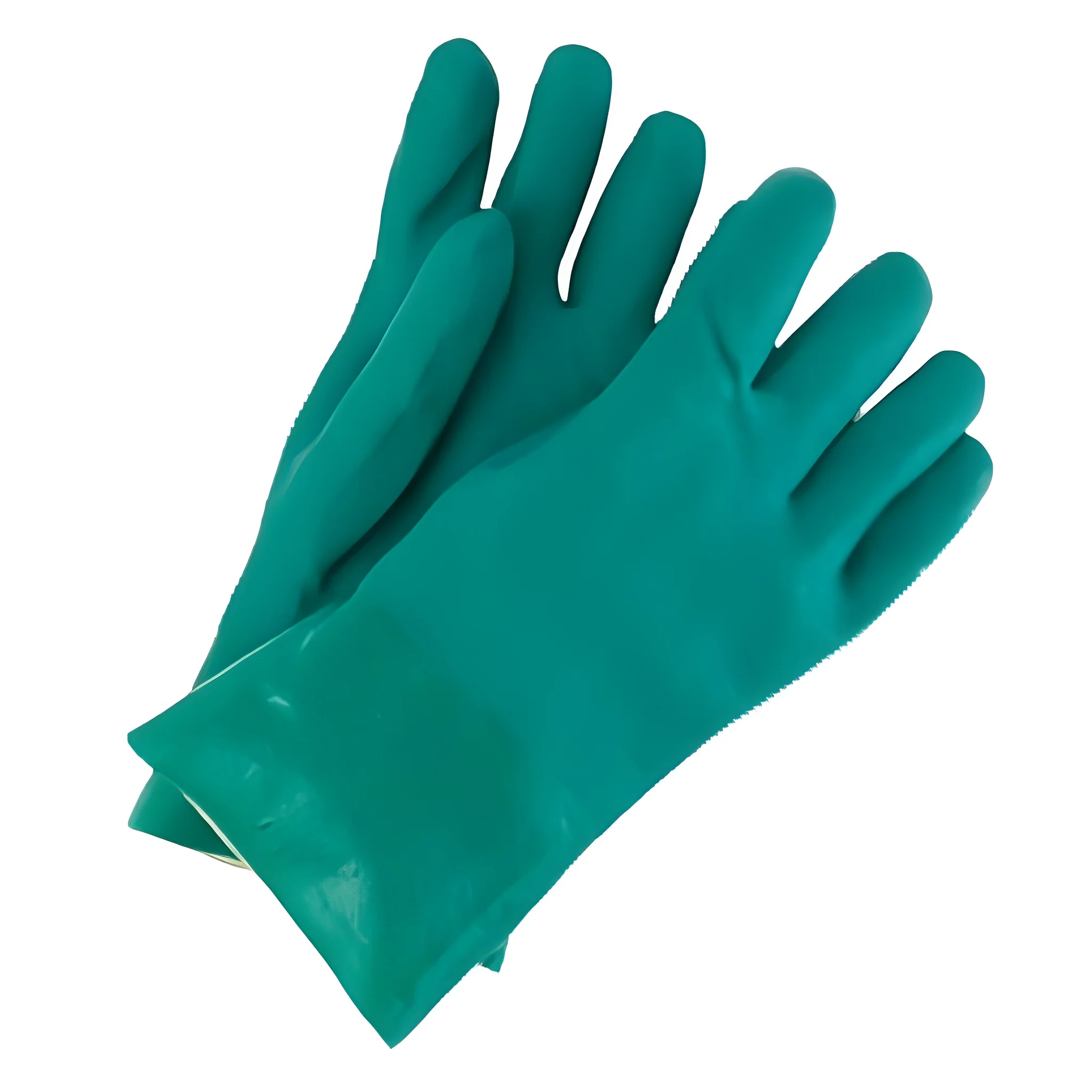 PVC Gloves, Green, 18" Cuff- 12 Pr / Bag