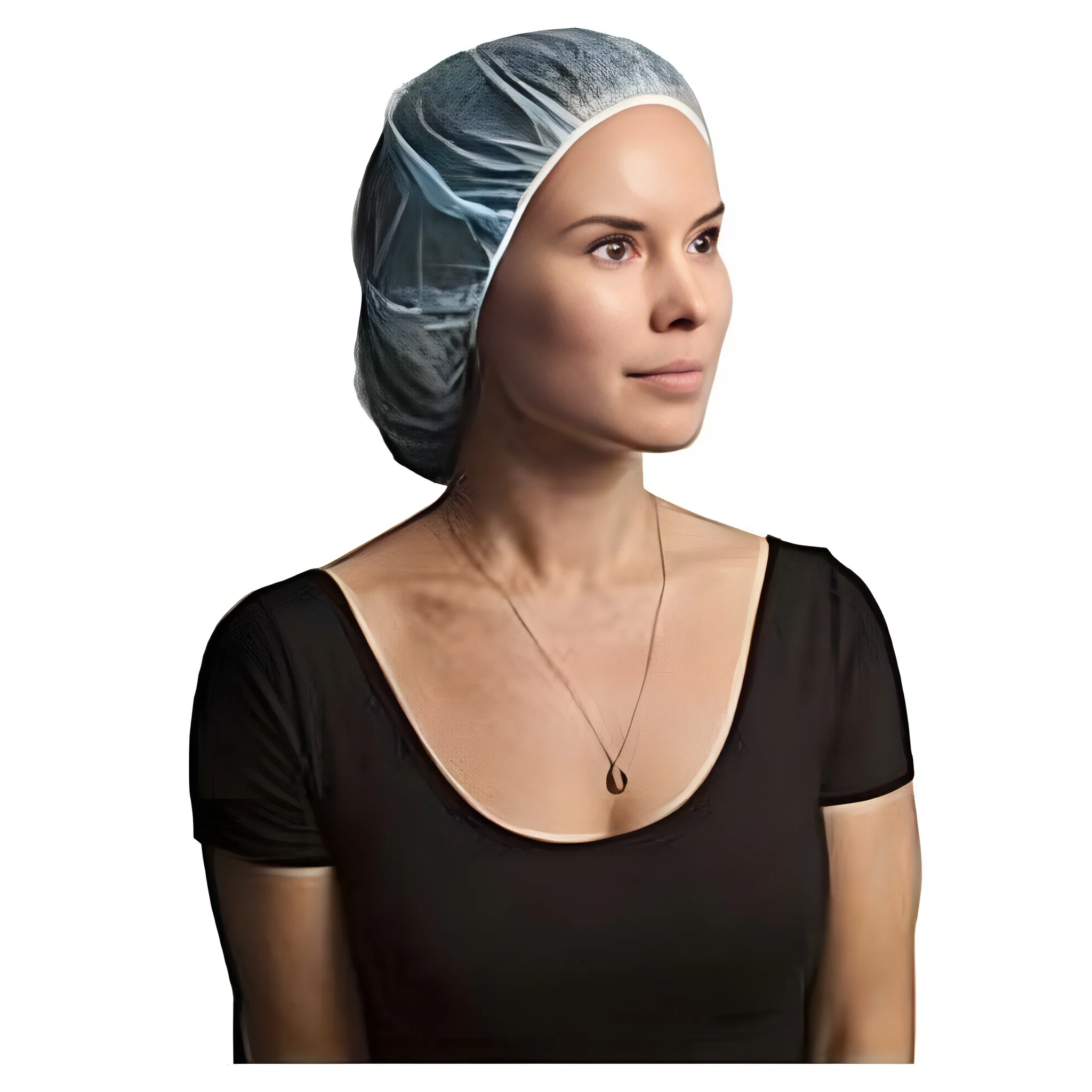 Stellar Bouffant Caps, Blue, 28"-100 Caps / Bag
