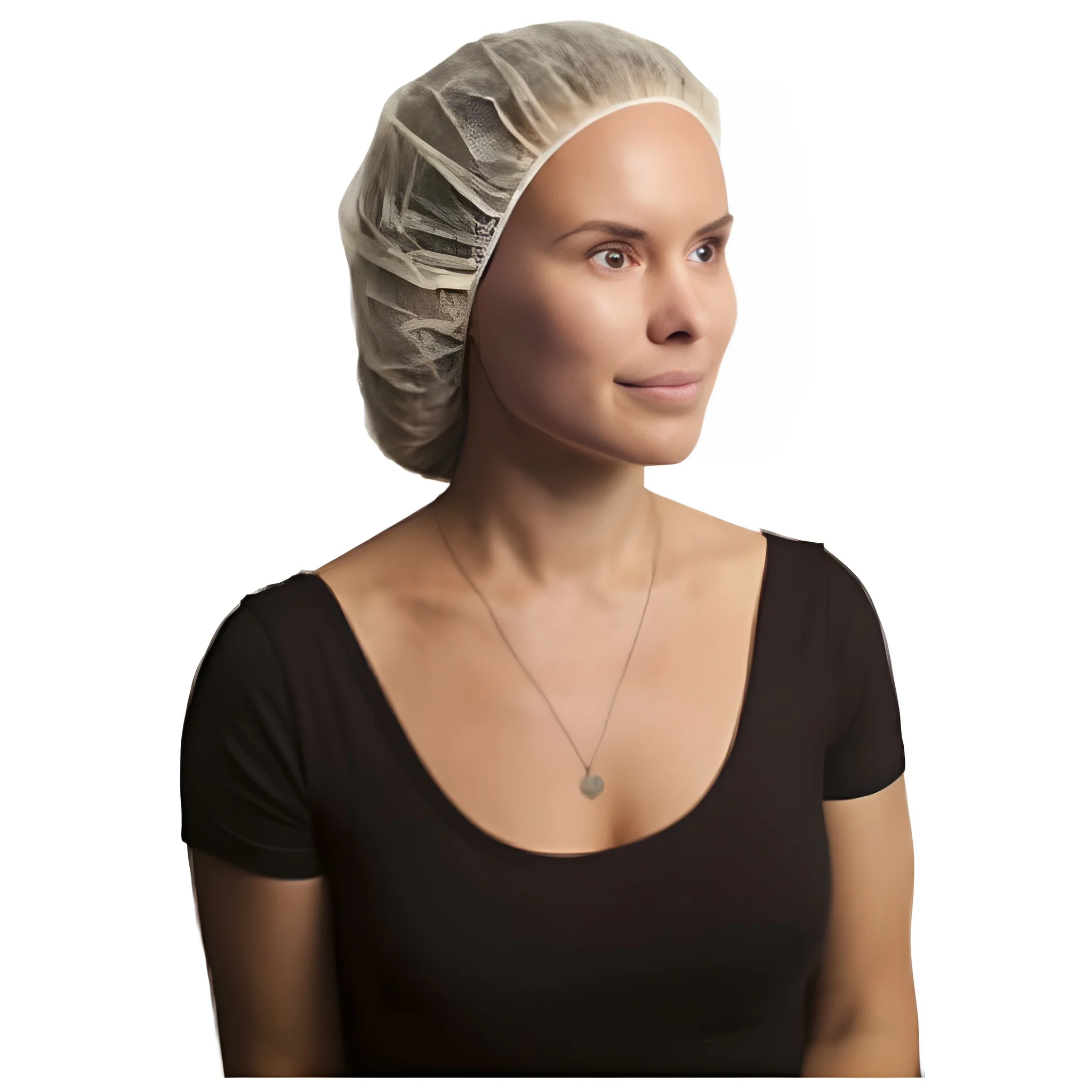 Stellar Bouffant Caps, Yellow, 28"-100 Caps / Bag